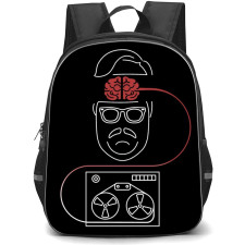 Mindhunter Backpack StudentPack - Mindhunter Fan Art On Black Background