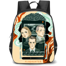 Mindhunter Backpack StudentPack - Mindhunter Fan Made Poster Illustration