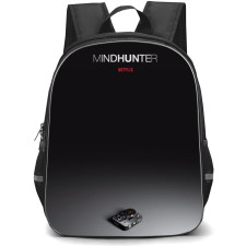 Mindhunter Backpack StudentPack - Mindhunter Netflix Series Fan Made Grayscale Poster