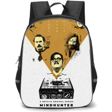 Mindhunter Backpack StudentPack - Mindhunter Poster Design By Halilikarasu