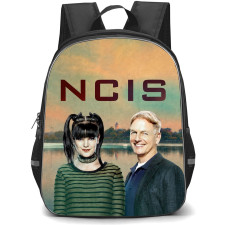 NCIS Backpack School Bag StudentPack - Abby And Leroy Smiling Vintage Poster