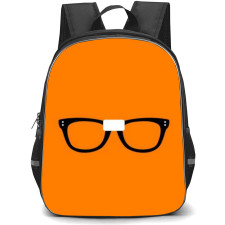Orange Is the New Black Backpack StudentPack - Alex Vause Glasses On Orange Background