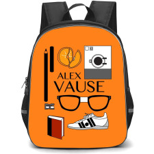 Orange Is the New Black Backpack StudentPack - Orange Is the New Black Alex Vause Stuffs On Orange Background