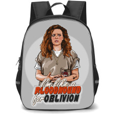 Orange Is the New Black Backpack StudentPack - Nicky Nichols I Am Bloodhound For Oblivion Sticker