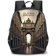 Outer Banks Backpack School Bag StudentPack - Outer Banks The Pogues City Escape Poster