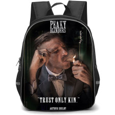 Peaky Blinders Backpack StudentPack - Arthur Shelby Trust Only Kin Poster