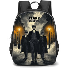 Peaky Blinders Backpack School Bag StudentPack - Characters Walking Gray Poster