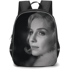 Peaky Blinders Backpack StudentPack - Grace Burgess Grayscale Side Portrait Poster
