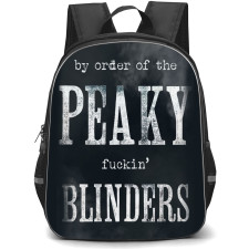 Peaky Blinders Backpack StudentPack - Peaky Blinders Logo On Dark Background