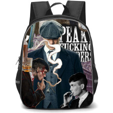Peaky Blinders Backpack StudentPack - Tommy Shelby Smoking Collage