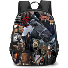 Peaky Blinders Backpack StudentPack - Peaky Blinders Tommy Shelby Collage