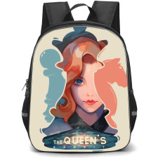 The Queens Gambit Backpack StudentPack - Beth Harmon Digital Illustration Art