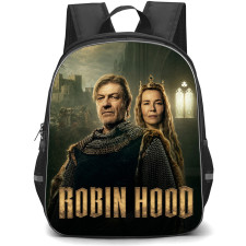 Robin Hood Backpack School Bag StudentPack - Robin Hood King Richard And Queen Eleanor Poster