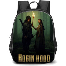 Robin Hood Backpack School Bag StudentPack - Robin Hood And Maid Marian By Torchlight Poster