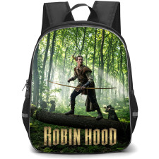 Robin Hood Backpack School Bag StudentPack - Robin Hood Sherwood Forest Archer Poster