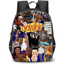 Seinfeld Backpack StudentPack - Seinfeld Collage Poster