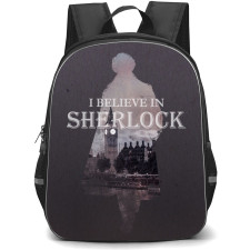 Sherlock Backpack StudentPack - Sherlock I Believe in Sherlock Poster