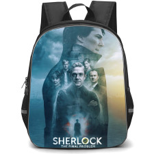 Sherlock Backpack StudentPack - Sherlock The Final Problem Season 04 Poster