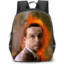 Sherlock Backpack StudentPack - Jim Moriarty Portrait Oil Painting Poster