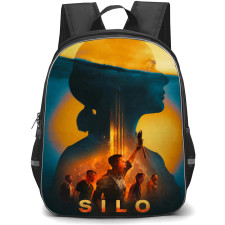 Silo Backpack School Bag StudentPack - Silo Characters Shouting Overlay Series Poster