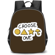 Squid Game Backpack StudentPack - Squid Game Dalgona Candy Sticker