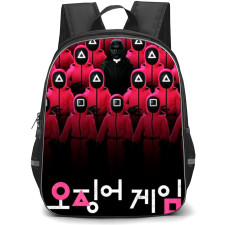Squid Game Backpack StudentPack - Squid Game Korea Board Games Netflix Poster
