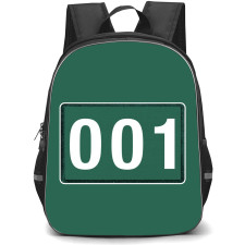 Squid Game Backpack StudentPack - Oh Il-Nam No. 001 Sticker