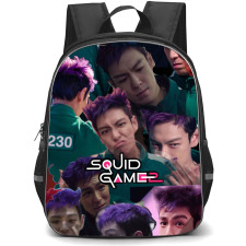 Squid Game 2 Thanos Backpack StudentPack - Thanos Collage Poster