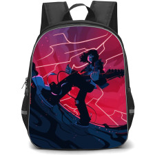 Stranger Things Eddie Backpack School Bag StudentPack - Eddie Playing Guitar Fierce Cartoon Art