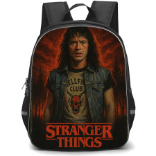 Stranger Things Eddie Backpack School Bag StudentPack - Eddie Retro Portrait Series Poster