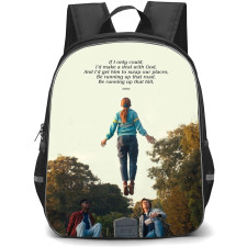 Stranger Things Max Backpack School Bag StudentPack - Max Running Up That Hill Sadie Sink Scene
