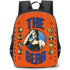 The Bear Backpack School Bag StudentPack - The Bear Characters Vintage Poster