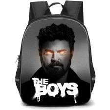 The Boys Billy Butcher Backpack School Bag StudentPack - Billy Butcher Glowing Eyes Dark Portrait Poster