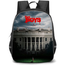 The Boys Backpack School Bag StudentPack - The Boys Epic White House Skyline Poster