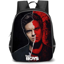 The Boys Hughie Campbell Backpack School Bag StudentPack - Hughie Campbell Split Face Poster