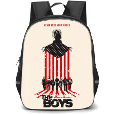The Boys Backpack School Bag StudentPack - The Boys Never Meet Your Heroes Vintage Poster