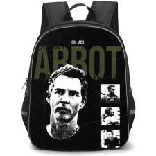 The Pitt Dr Jack Abbott Backpack School Bag StudentPack - Dr Jack Abbott Vintage Grunge Poster