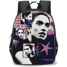 The Pitt Victoria Javadi Backpack School Bag StudentPack - Victoria Javadi Pink Grunge Character Collage Pop Art Poster