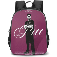 The Pitt Dr Frank Langdon Backpack School Bag StudentPack - Dr Frank Langdon Minimalist Character Art Poster