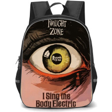The Twilight Zone Backpack StudentPack - The Twilight Zone I Sing The Body Electric Illustration Art