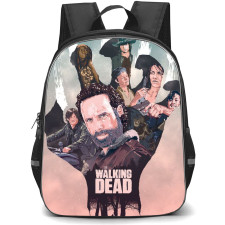 The Walking Dead Backpack StudentPack - The Walking Dead Fan Art TWD Poster By Alan Iwanowski