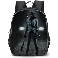 The Walking Dead Backpack StudentPack - Michonne Standing On Dark Background