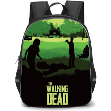 The Walking Dead Backpack StudentPack - The Walking Dead Minimalist Series Art By Brent Hatfield