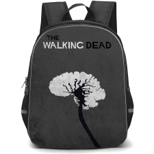 The Walking Dead Backpack StudentPack - The Walking Dead Minimalist Grayscale Art