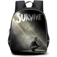 The Walking Dead Backpack StudentPack - Rick Grimes In The Walking Dead Season 5 Poster