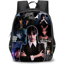 Wednesday Backpack StudentPack - Wednesday Nevermore Academy Collage