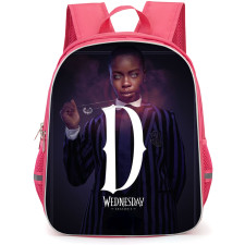 Wednesday Season 2 Bianca Barclay Backpack StudentPack - Bianca Barclay Portrait With Letter B Poster