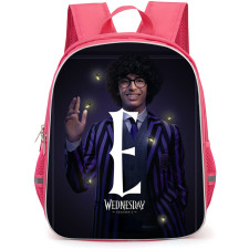 Wednesday Season 2 Eugene Ottinger Backpack StudentPack - Eugene Ottinger Portrait With Letter E Poster
