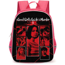 A Good Girls Guide to Murder Backpack School Bag StudentPack - A Good Girls Guide to Murder Red Crime Board Collage Mystery Thriller Poster