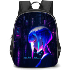 Cyberpunk Edgerunners Lucyna Kushinada Backpack School Bag StudentPack - Lucyna Kushinada Side Portrait Series Poster